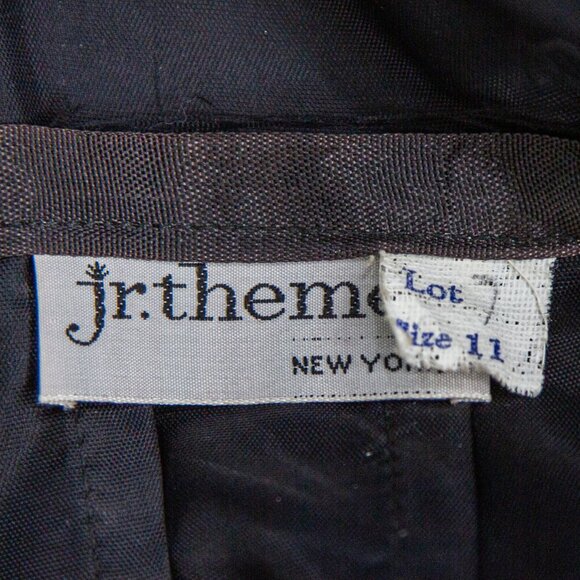 Vintage 1950s/60s Jr. Theme New York Black Dress with Sheer Overlay, size S - Picture 8 of 9